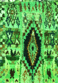 Oriental Green Modern Rug, abs1820grn