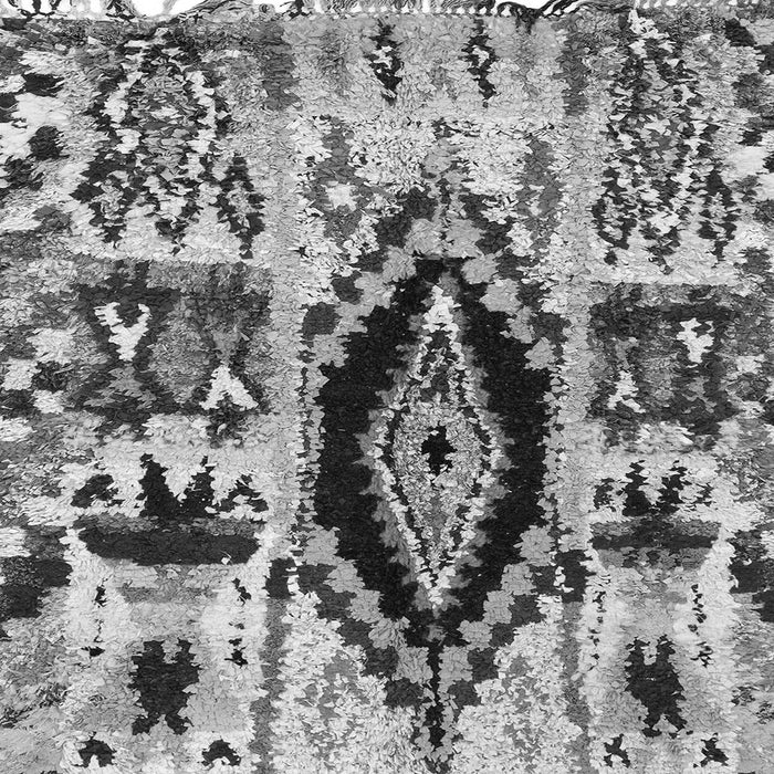 Square Machine Washable Oriental Gray Modern Rug, wshabs1820gry