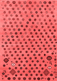 Oriental Red Modern Rug, abs1821red