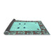 Sideview of Oriental Light Blue Modern Rug, abs1822lblu