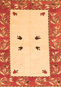 Oriental Orange Modern Rug, abs1822org