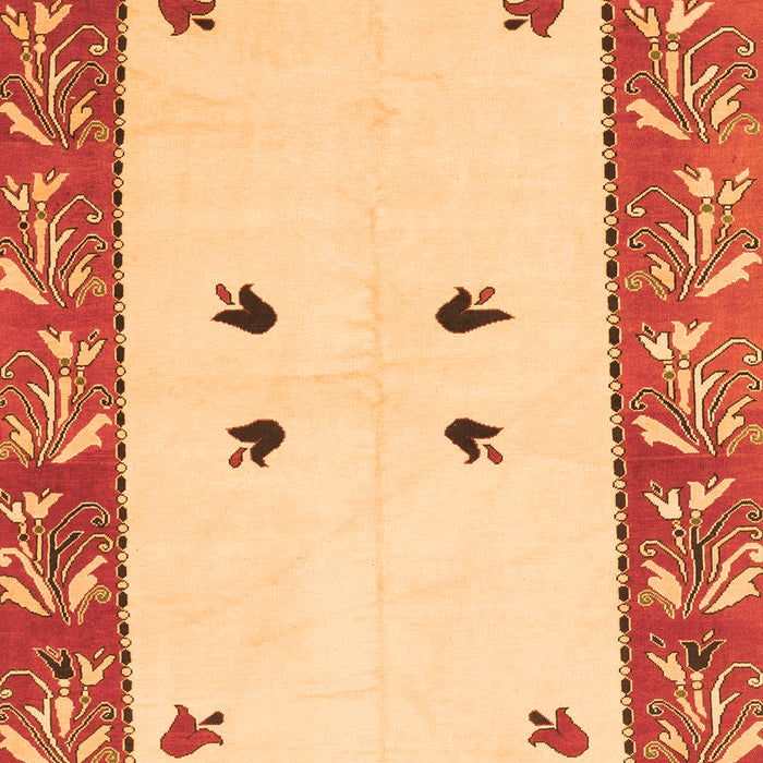 Oriental Orange Modern Rug, abs1822org