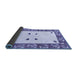 Sideview of Oriental Blue Modern Rug, abs1822blu