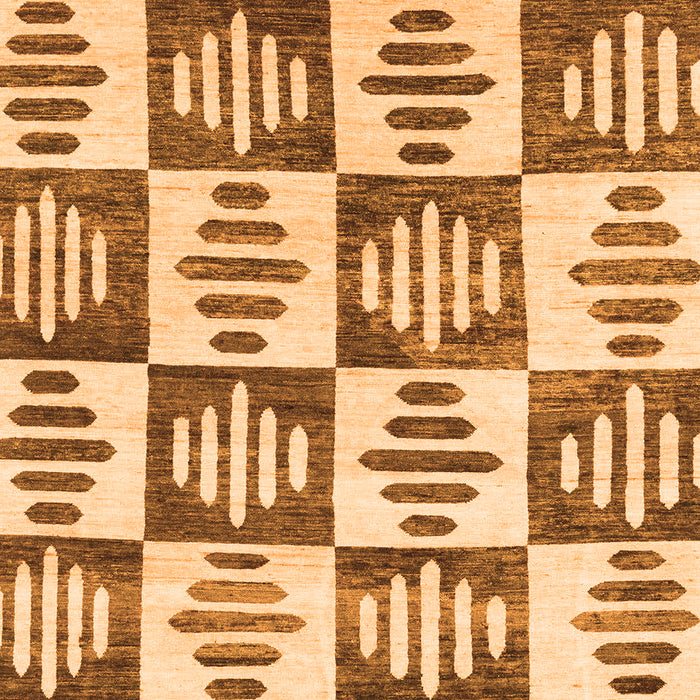 Machine Washable Oriental Orange Modern Area Rugs, wshabs1823org