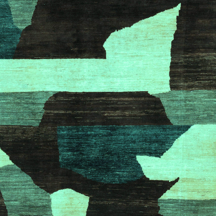 Oriental Turquoise Modern Rug, abs1824turq