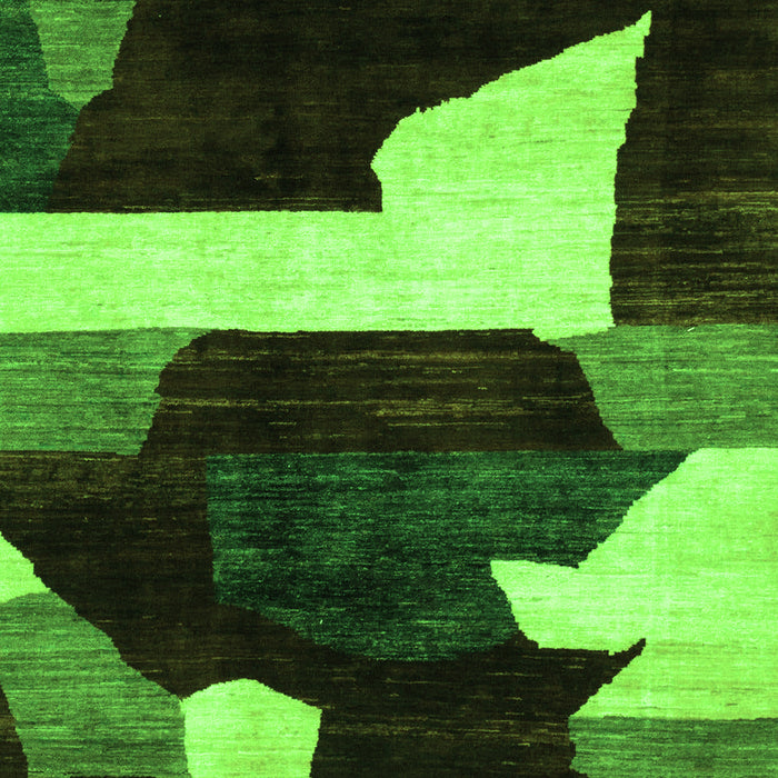 Oriental Green Modern Rug, abs1824grn