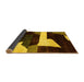 Sideview of Oriental Yellow Modern Rug, abs1824yw