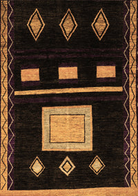 Oriental Brown Modern Rug, abs1825brn