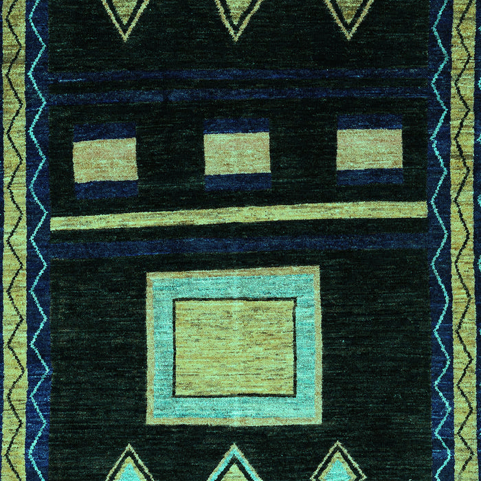 Oriental Turquoise Modern Rug, abs1825turq