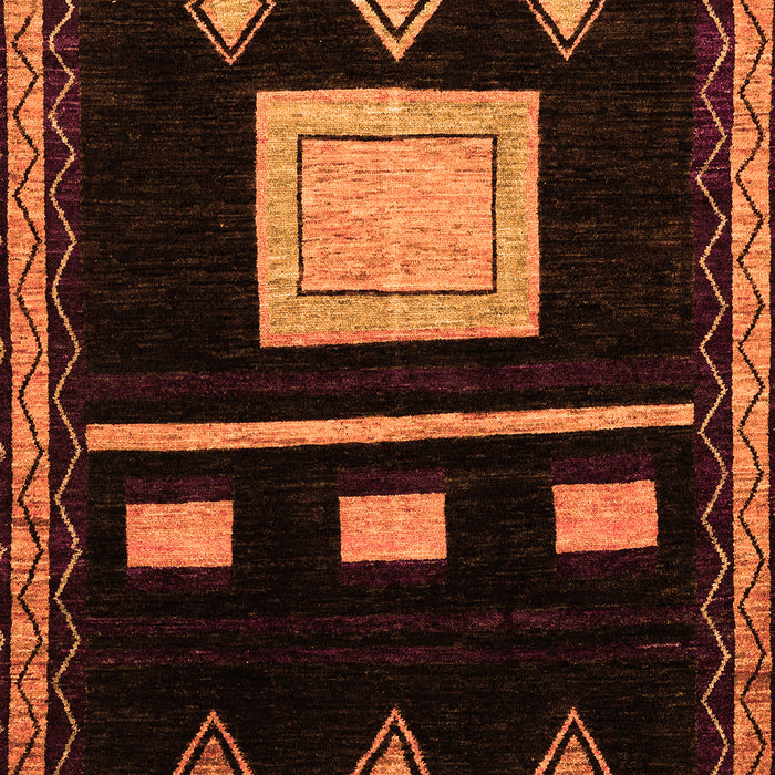 Oriental Orange Modern Rug, abs1825org