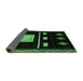 Sideview of Oriental Emerald Green Modern Rug, abs1825emgrn