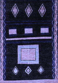 Oriental Blue Modern Rug, abs1825blu