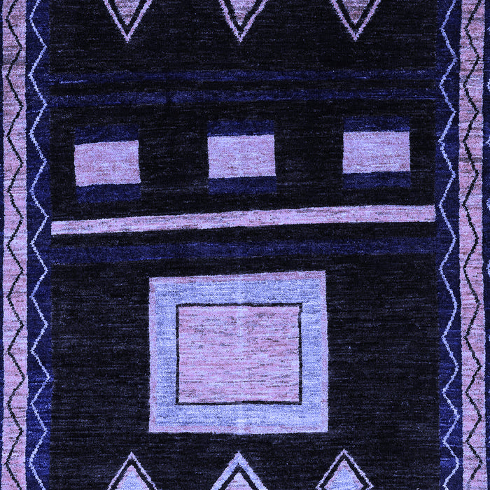 Oriental Blue Modern Rug, abs1825blu