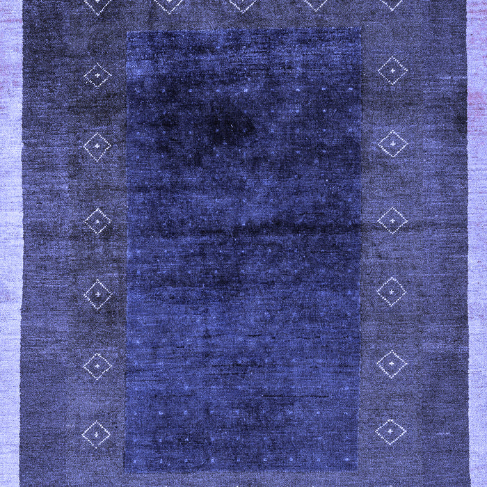 Oriental Blue Modern Rug, abs1826blu
