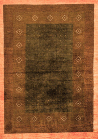 Oriental Orange Modern Rug, abs1826org