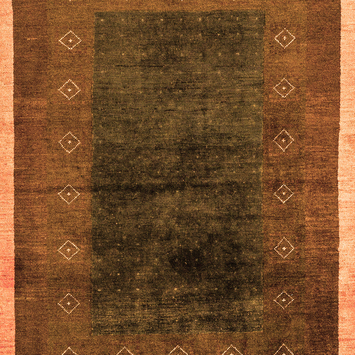 Oriental Orange Modern Rug, abs1826org