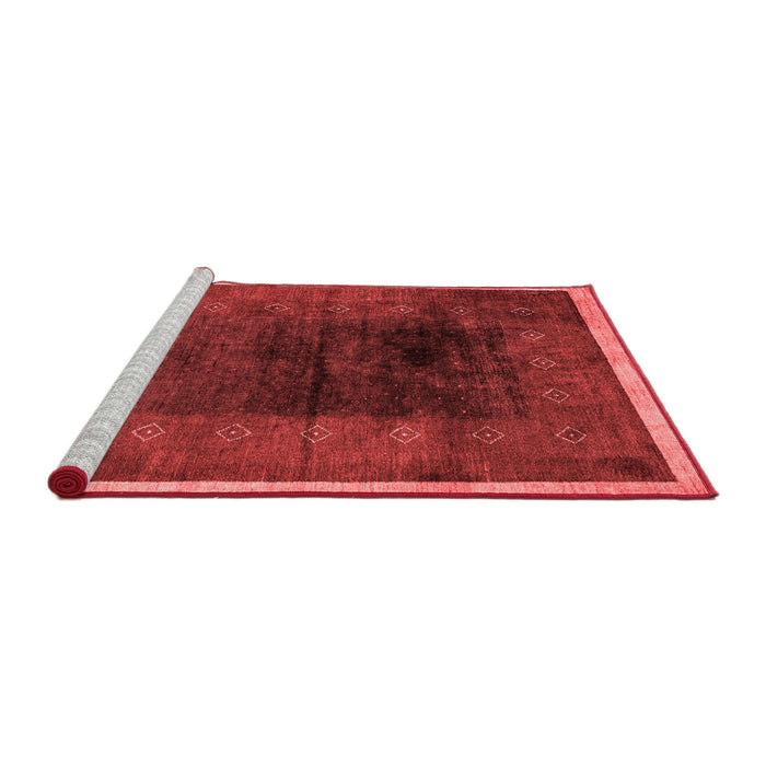 Modern Red Washable Rugs