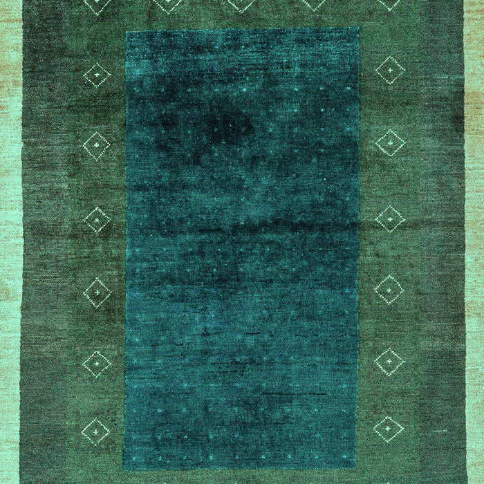 Oriental Turquoise Modern Rug, abs1826turq