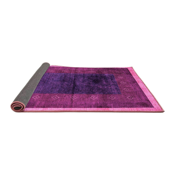 Sideview of Oriental Pink Modern Rug, abs1826pnk