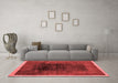 Modern Red Washable Rugs