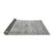 Sideview of Oriental Gray Modern Rug, abs1827gry