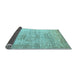 Sideview of Oriental Light Blue Modern Rug, abs1827lblu