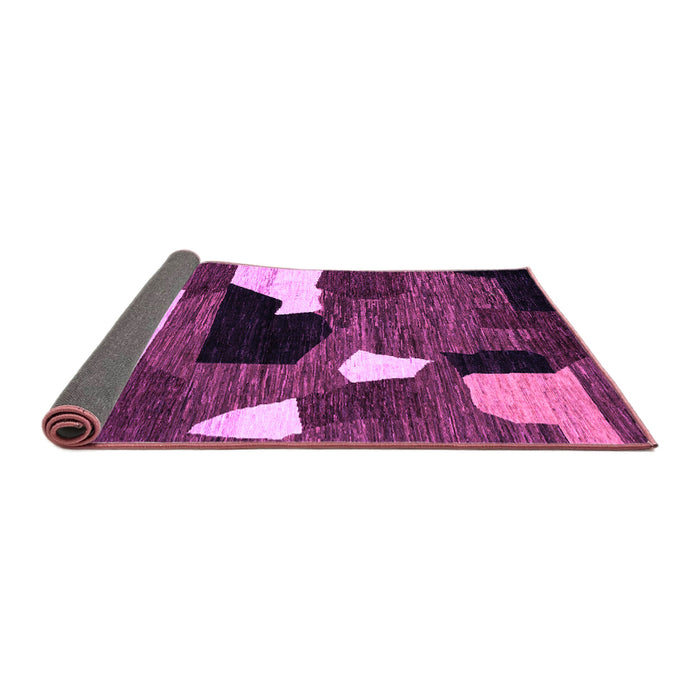 Sideview of Oriental Purple Modern Rug, abs1828pur