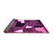 Sideview of Oriental Purple Modern Rug, abs1828pur