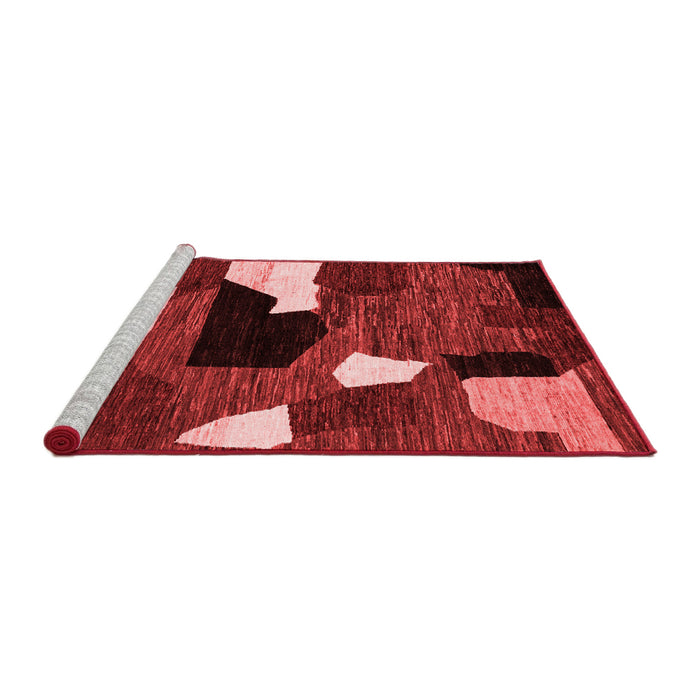 Modern Red Washable Rugs