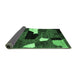 Sideview of Oriental Emerald Green Modern Rug, abs1828emgrn