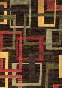 Oriental Brown Modern Rug, abs1829brn