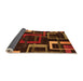 Sideview of Oriental Orange Modern Rug, abs1829org