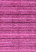 Machine Washable Abstract Pink Modern Rug, wshabs182pnk