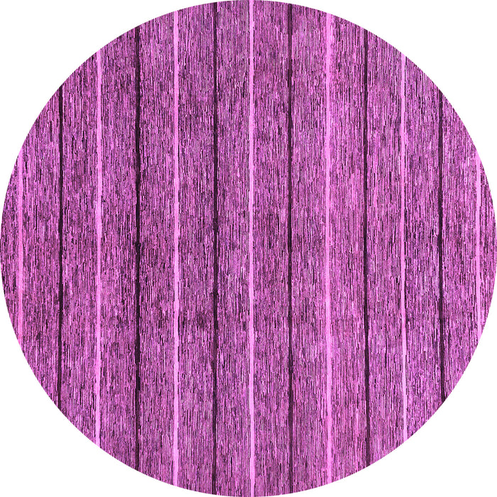Round Machine Washable Abstract Purple Modern Area Rugs, wshabs182pur