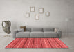 Modern Red Washable Rugs