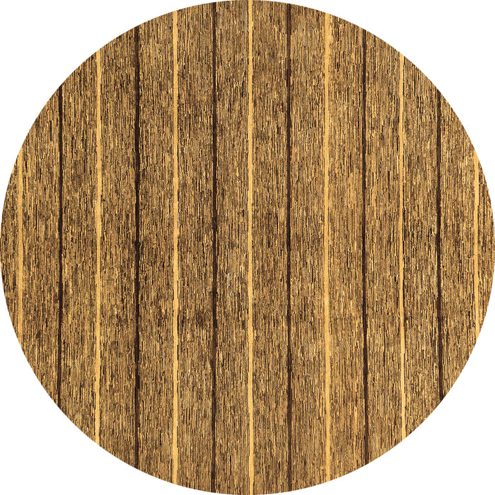 Round Abstract Brown Modern Rug, abs182brn