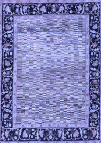 Oriental Blue Modern Rug, abs1830blu