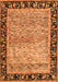 Oriental Orange Modern Rug, abs1830org