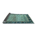 Sideview of Oriental Light Blue Modern Rug, abs1830lblu