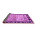 Sideview of Oriental Purple Modern Rug, abs1830pur