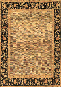 Oriental Brown Modern Rug, abs1830brn