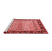 Modern Red Washable Rugs