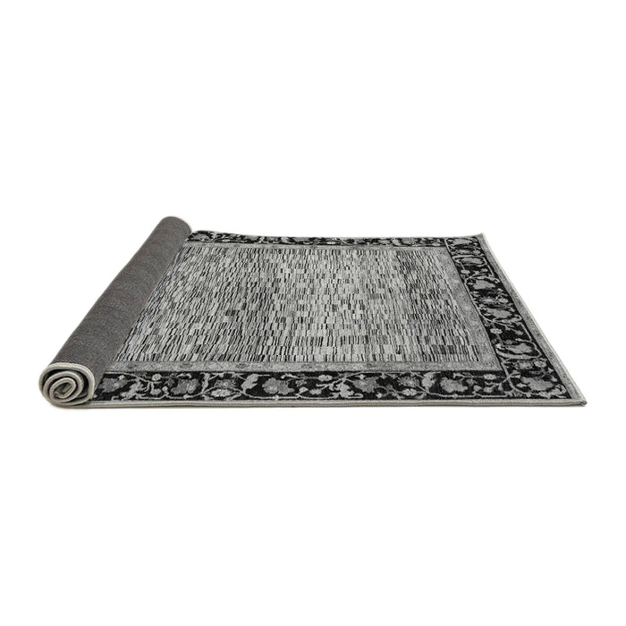 Sideview of Oriental Gray Modern Rug, abs1830gry