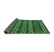 Sideview of Oriental Emerald Green Modern Rug, abs1831emgrn