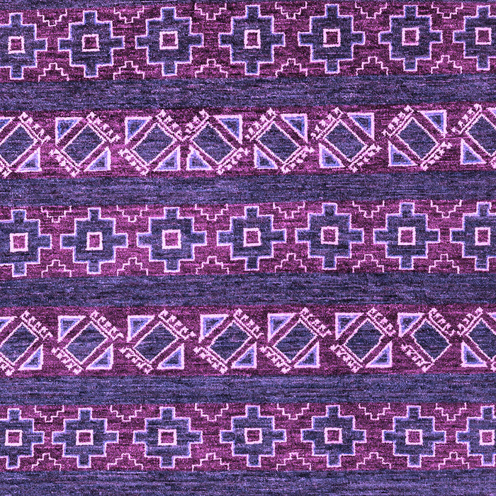 Machine Washable Oriental Purple Modern Area Rugs, wshabs1831pur