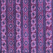 Square Machine Washable Oriental Purple Modern Area Rugs, wshabs1831pur