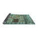 Sideview of Oriental Light Blue Modern Rug, abs1832lblu