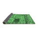 Sideview of Oriental Emerald Green Modern Rug, abs1832emgrn