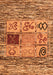 Oriental Orange Modern Rug, abs1832org