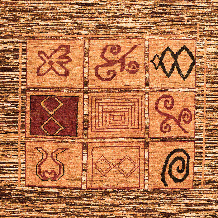 Oriental Orange Modern Rug, abs1832org